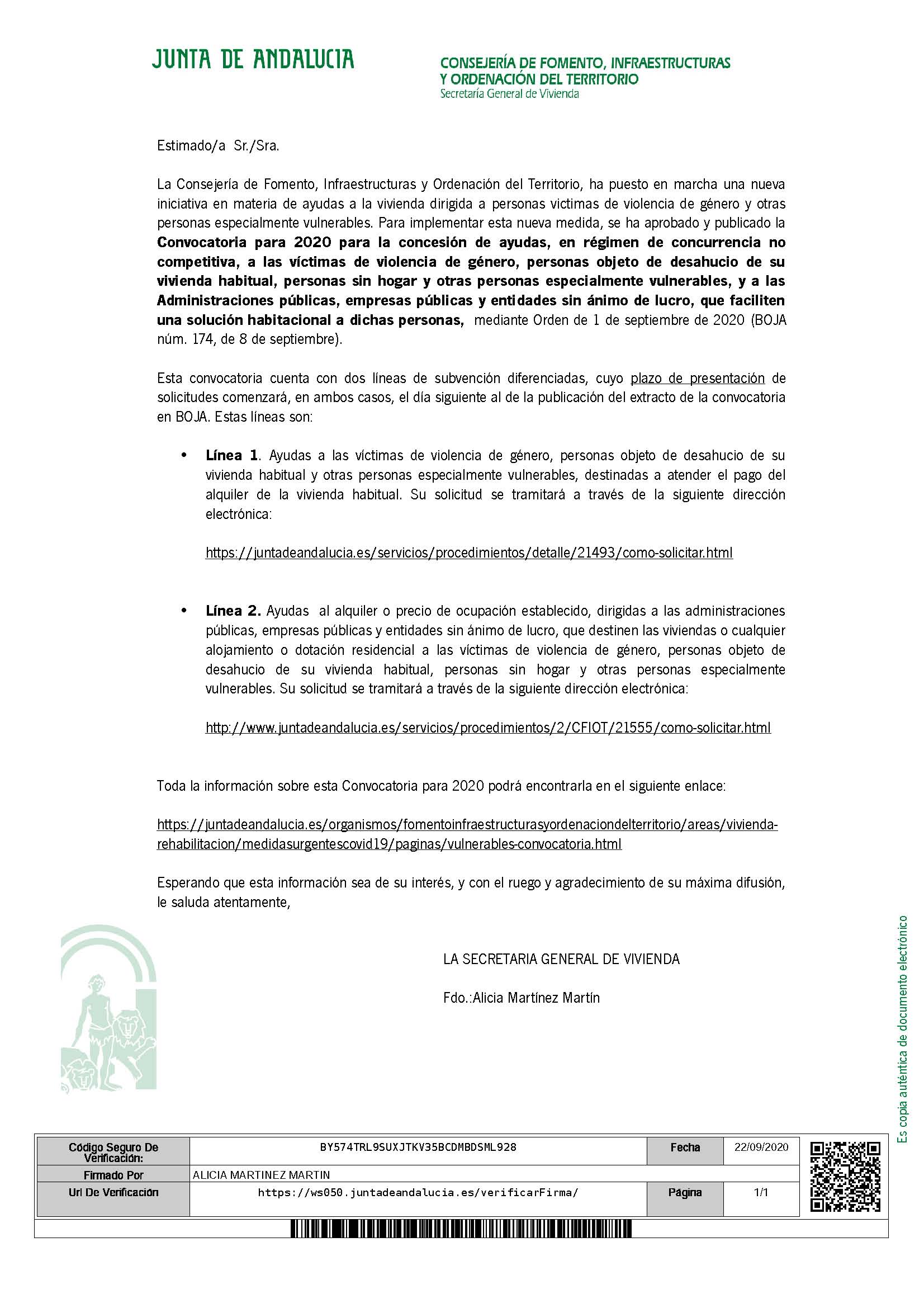 Carta Difusion Vulnerables Conv SGV