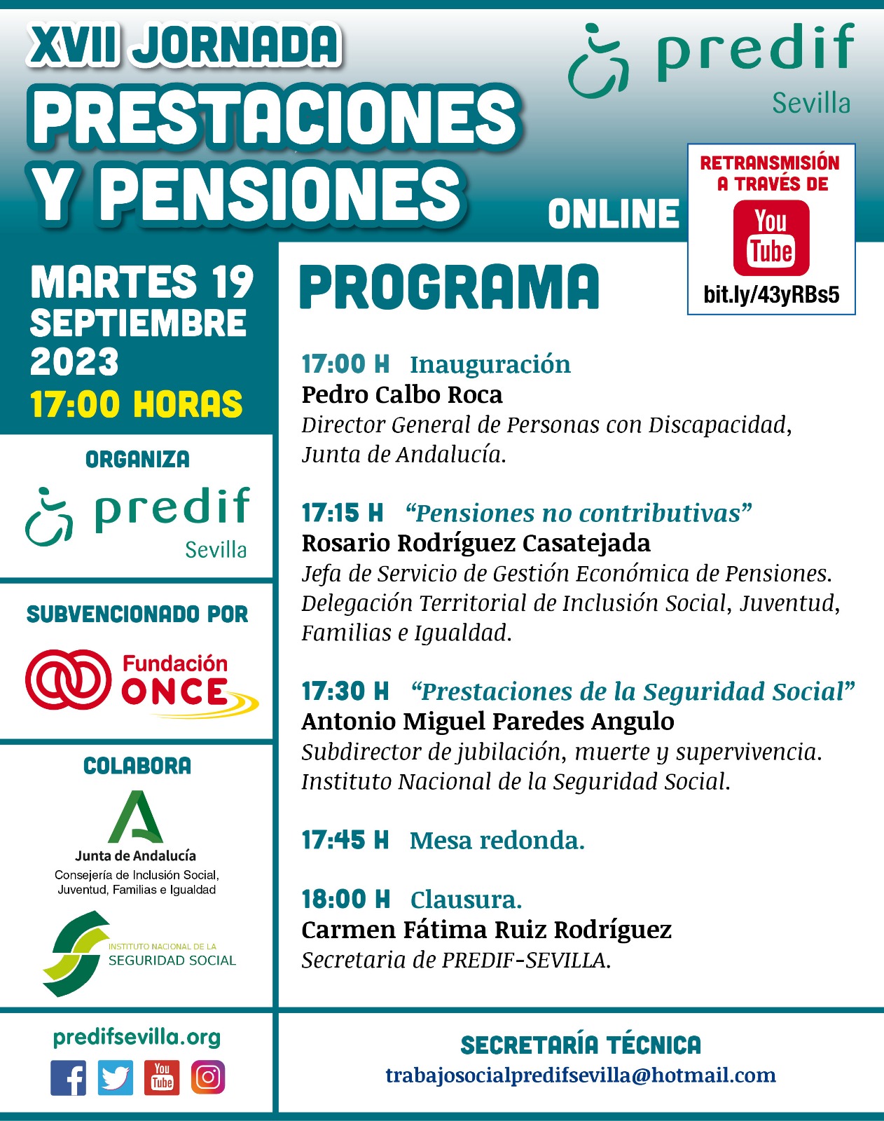 XVII jornada prestaciones y pensiones 19092023