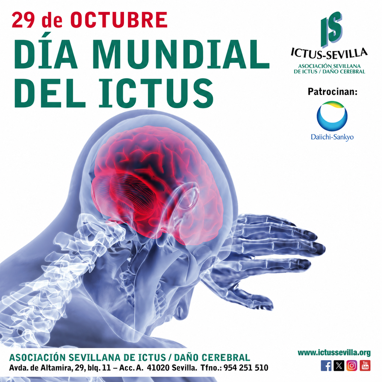 DÍA MUNDIAL DEL ICTUS - 29 OCTUBRE