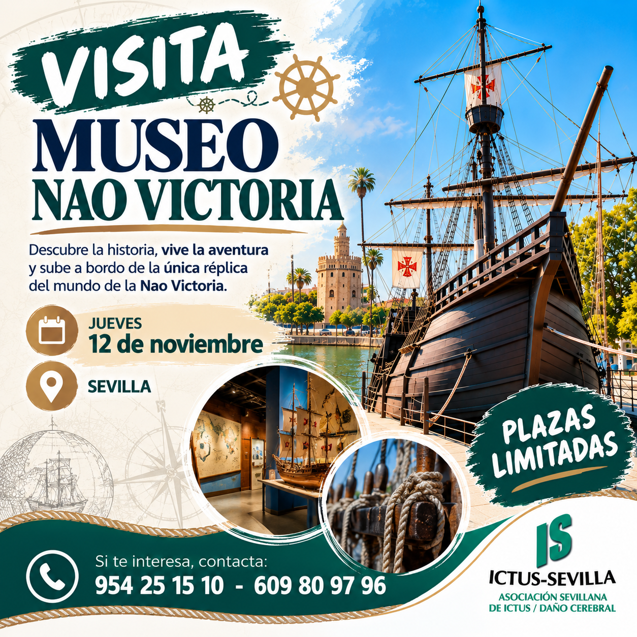 ¡Nos vamos a visitar el Museo Nao Victoria!