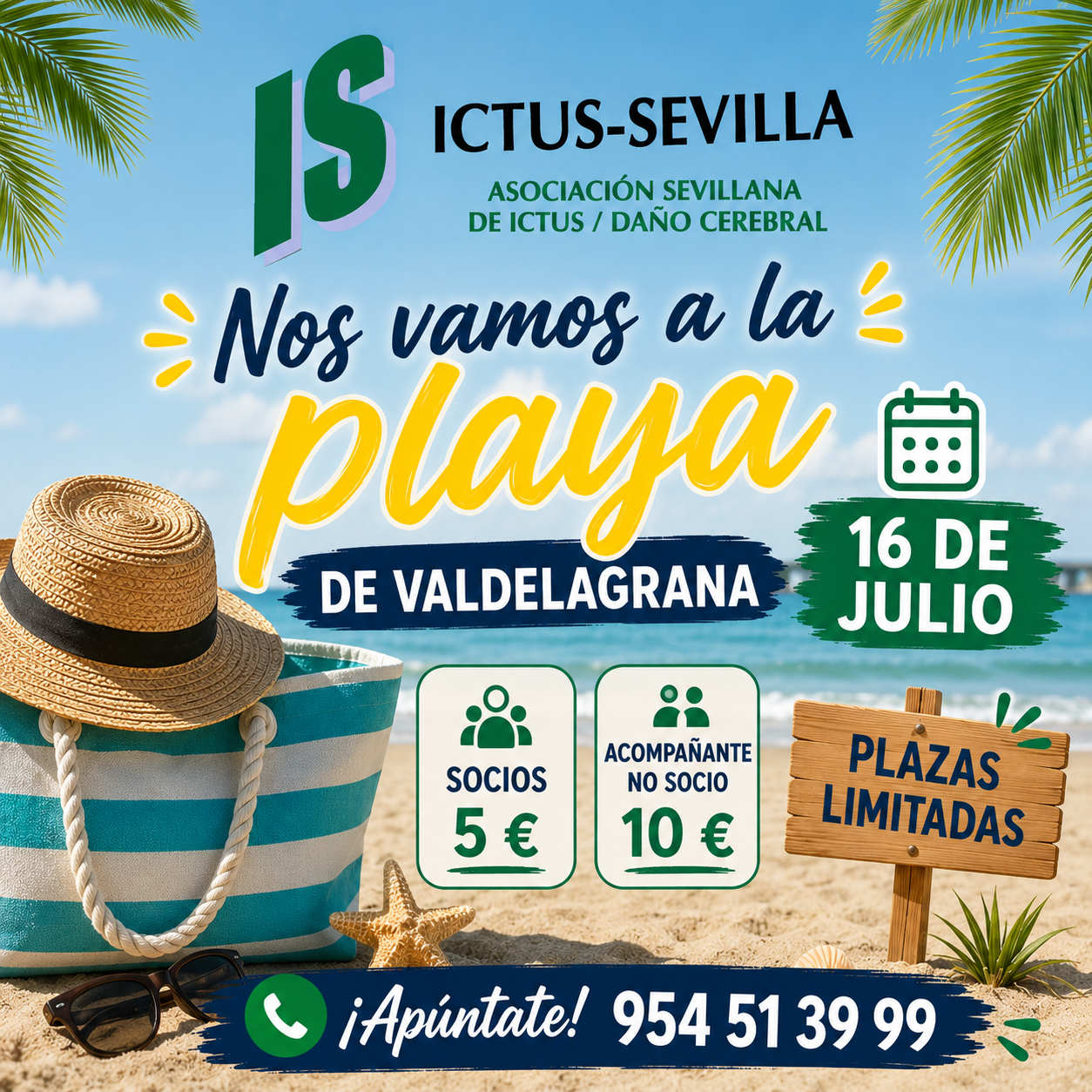 Jornada de convivencia en la Playa de Valdelagrana